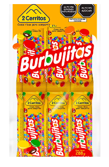 2 Cerritos Burbujitas Tira x 8 Unidades   